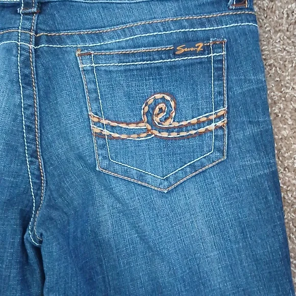 Seven7 denim bootcut jeans size 31 - Picture 7 of 15